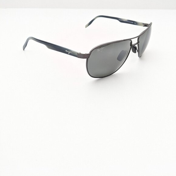 🕶️Made in Italy! Maui Jim MJ728-02S Castles Sunglasses 61/16 140 /ALL233🕶️ - Picture 4 of 13